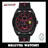 (100% Original) Scuderia Ferrari Men's 0830547 Forza Watch (Black & Red)