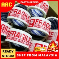 READY STOCK AAC Fragile OPP Tape Fragile Sticker Fragile Tape Fragile Cute Fragile