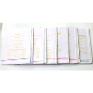 Men's Plain White Vesti - 8x4