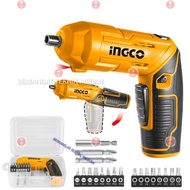 MESIN ECO OBENG CORDLESS BOR CHARGER CAS TANPA KABEL PORTABLE 4V INGCO