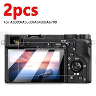 2pcs 9H Hardness Tempered Glass Screen Protector for Sony A6700 A6400 A6500 A5000 A5100 A3000 A6000 