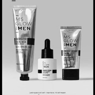 MS GLOW Men Paket Basic Perawatan Wajah Pria Ms Glow Pelembab Wajah Cowok BPOM Perawatan Wajah Pengh