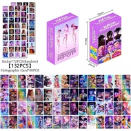 RTTUIOP 132 Keping Idola Korea Pemburu Filem Setan Kad Permainan Mainan Kumpul Kad Flash Kartun Gaya