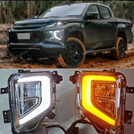 Fog Lamp Triton L200 2019 2020 2021 2022 LED DRL Foglamp Triton 2019