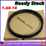 Alloy Rim Excel Takasago Asia 160-18 EXCEL ASIA ALLOY RIM GELUNG GELONG HITAM BLACK