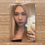 Taeyeon INVU SM Store Bene Sealed PC Photocard