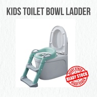 Potty Training Seat Kids Toilet Bowl Ladder Foldable Potty Training Ladder Kids Toilet Seat with Lad