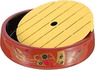 Round Sushi Serving Tray Japanese Sushi Plate Sashimi Platter Seafood Dish Japanese Food Display Pla