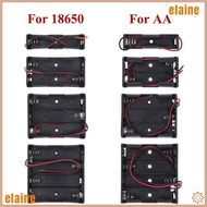 ELAINE 5pcs/10pcs AA Battery  Plastic 3.7V/1.5V DIY Batteries Box Clip