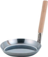 Yoshikawa Stainless-Steel Oyako Pan, Made in Japan, Silver, YH8968