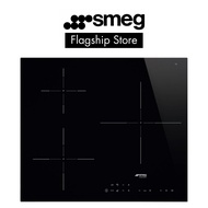 SMEG SI5632D 60cm Induction Hob, 3 Cook Zones, Classic Aesthetic, Black Glass With 2 Years Warranty