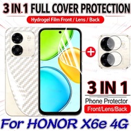 For HONOR X7e 2026 3in1 Hydrogel Film for Honor X7e X 7e X7 e HonorX7e X7d X7c Honor X7e 4G 5G Front