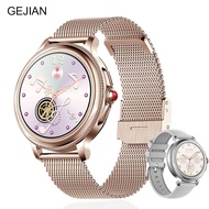 GEJIAN 2023 Smart Watch Women's Full Touch Fitness Tracker Smart Watch Men's Waterproof Weather Suitable for Android IOS Phone CF96