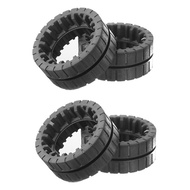 (MFAV) Non-Slip Replacement Wheel Tires for M6 (6110) (6012) (6112) (6113) Robot Vacuum Cleaner Part