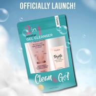 🔥ORIGINAL HQ🔥[READY STOCK] Truskin Trulooks Micellar Gel Cleanser 2 in 1