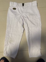 ZETT 白色棒球褲 32 七分褲