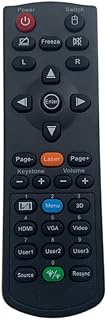 Replacement Remote Control Work for TV/Audio/Projector Projector for Optoma EH460ST EH465 EH470 W460