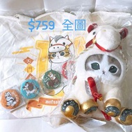 （多圖，冇現貨）日本正版Mofusand 鯊魚貓馬年福袋