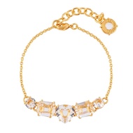 Cute Crystal 5 Stones Bracelet