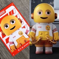 💥年尾清貨💥減💥 拆盒未拆袋｜Pop Mart, Mega Space Molly 100% x Emoji 系列盲盒（憔悴版 Worn Out）