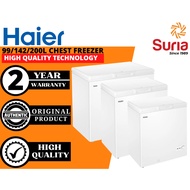 (Free Delivery Penang,Kedah & Perlis) Haier 100L/142L/200L R600a Chest Freezer Peti Beku BD-138HME B