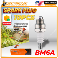 Nasara 1 Box Spark Plug BM6A E6TC F7TC Brush Cutter Lawn Mover Chainsaw Engine Generator / Palam Pen