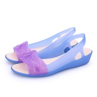 Jelly Shoes Women Jelly Rubber Shoes Lady Jelly Shoes Jelly Sandals Women Flat Sandal Jelly Bunny Sh