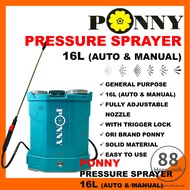 16L Ponny water sprayer pump Pam racun Pam racun bateri Pump racun Pressure sprayer Knapsack sprayer