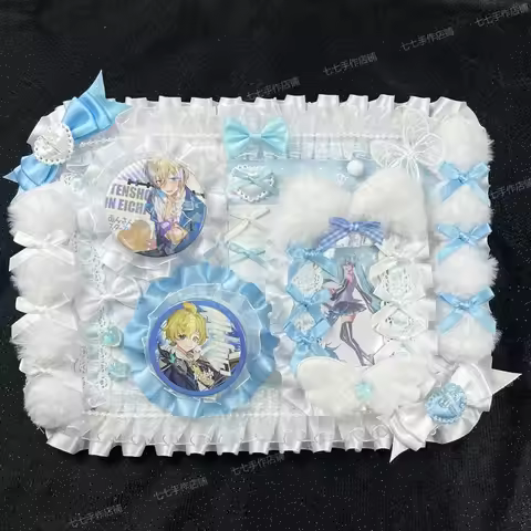 Ita Bag Pin Badge Organizer,Handmade Lace Backplate, badge Organizer Board,Badge Display Board For I