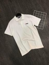 Chris精品代購 美國Outlet FILA 斐樂 春夏新款 短袖 POLO衫 舒適透氣經典胸口Logo刺繡 三色任選