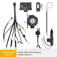 Smartkey Honda K1Z/K2V - Exciter 2010, Sirius gasoline engine, Jupiter gasoline engine,...- Hdk1zk2v