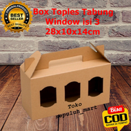 Box toples tabung isi 3/box toples isi 3/box toples isi 2/box jinjing toples tabung isi 3/box kue ke