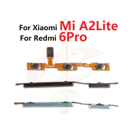 On off Power volume button flex for Xiaomi Mi A2 lite Redmi 6 Pro