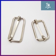 Metal Slides Tri-Glides/Bag Buckles Strap Adjuster (2pcs/pack) | Besi Penyangkut Tali Beg/Pelaras Be