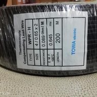KABEL THERMOCOUPLE TYPE R S FIBREGLASS