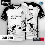 Baju Jersey Gaming Esports FF/ML/PUBG Anak Dan Dewasa Gratis Tempel Nama Dan Logo Full Printing Dan Sublime