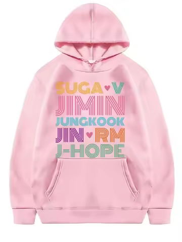JIMIN JUNG KOOK J-HOPE JIN SUGA V RM Hoodies Sweatshirts Men/Women Fashion Kpop Hoodie JIMIN Clothes