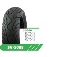 Tubeless Scooter Tires. 120/70x12; 130/70x12; 140/80x12..S008..Shih Fa Taiwan..w/free sealant/pito