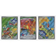 Kanto First Partner Illustration Promo Set + 1 additional Bulbasaur Promo for sale