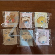 ZEROBASEONE ZERONI FLUFFY WONDERLAND FACE PLUSH BADGE BININI WOONGNINI HANINI TAENINI RININI GYUNINI