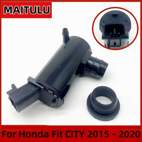Car Windshield Washer Motor For HONDA CITY GM6 2015-2020 FIT JAZZ GK5 Windscreen Cleaner Pump OEM:76