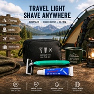 Disposable shaver and Facial Cream travel kit