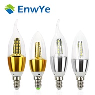 Yingke โคมไฟ Led ประหยัดพลังงาน,โคมไฟตกแต่งหลอดไฟบ้านหลอดไฟ Led E14 5W 7W 220V 230V 240V Smd2835