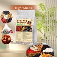 SG ShippingKidney tea formula Ginseng Five Treasure TeaCombination Scented Tea Five Treasure Tea Red