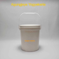 Pail 5 Kg White HDPE 210 g HDPE Bucket/ Pail Bucket/ Paint Bucket/ 5 Kg Bucket/