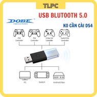 Usb Bluetooth 5.0 DoBe For PS4, PS5, Xbox One S, Pro Controller Laptop Support Without DS4 Installation