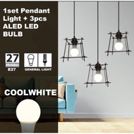 PENDANT LIGHT / VINTAGE PENDANT LIGHT / LOFT PENDANT LIGHT（Free led bulb）