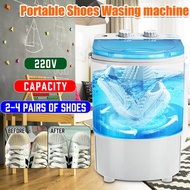 5kg Shoes Washing Machine Mini Single Tube Washer and Dryer Machine for Shoes Clothes Dual-use Shoes Cleaner Single-