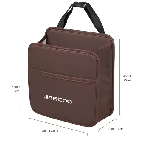 For Chery Jaecoo J7 J8 J5 6 Leather Car Seat Storage Bag Hanging Organizer Box Chery Tiggo 5 3 7 8 P