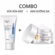 Combo Facial Cleanser + Skin Cream Images
